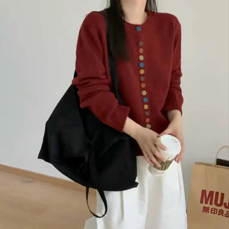 Celeste – Cardigan in maglia fine — 6