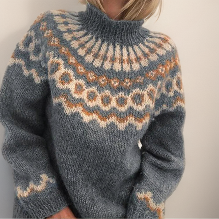 Olivia | Comodo maglione a collo alto — 2