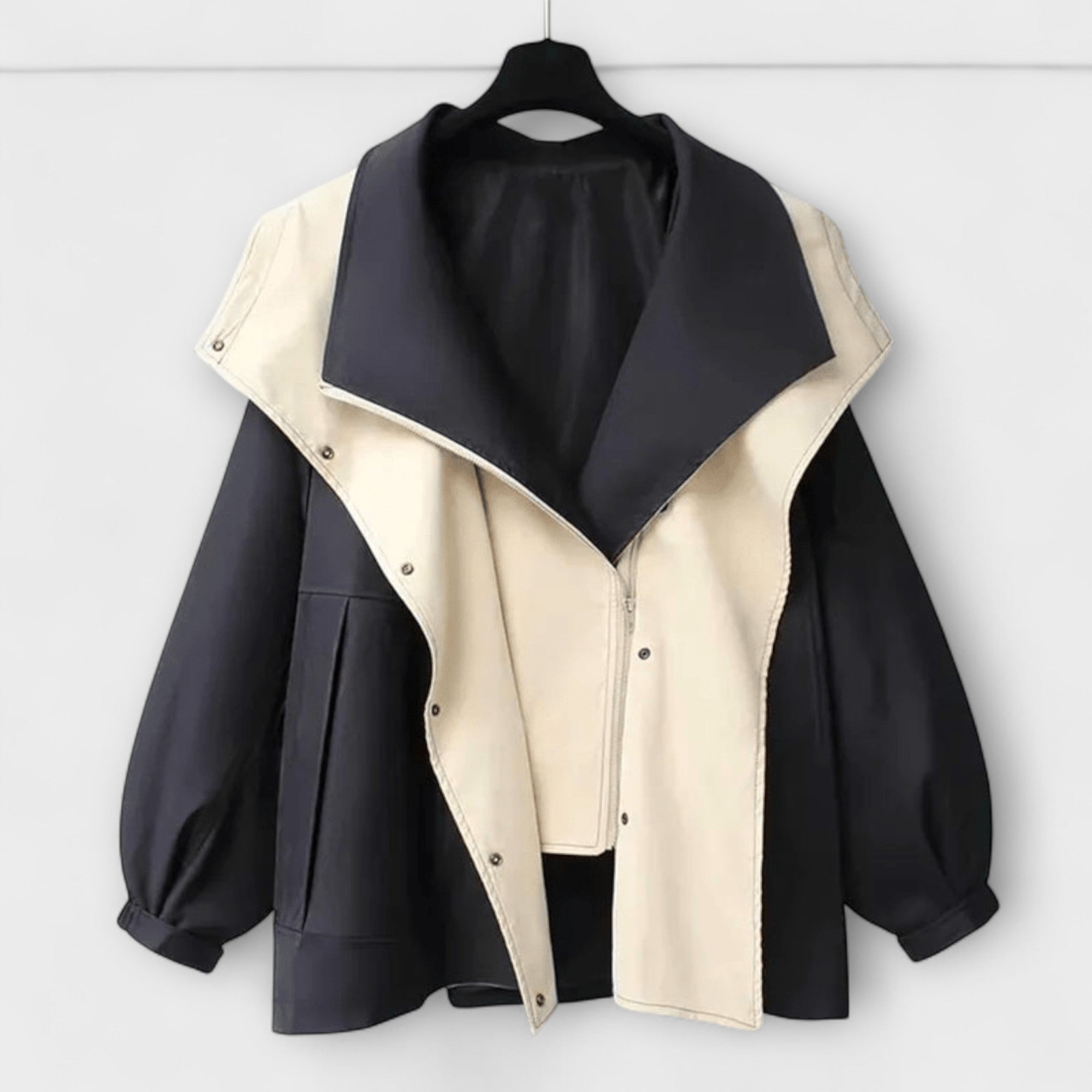 Gerlinde | giacca oversize bicolore — 3