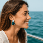 Vanessa | Orecchini stelle e fondali marini — 1