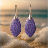 Ingrid | Orecchini con perline viola — 1