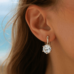 Gisela | Orecchini rotondi con zircone — 2
