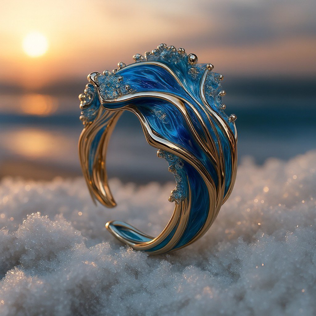 Traudel | Anello vintage dal look graffiato — 1