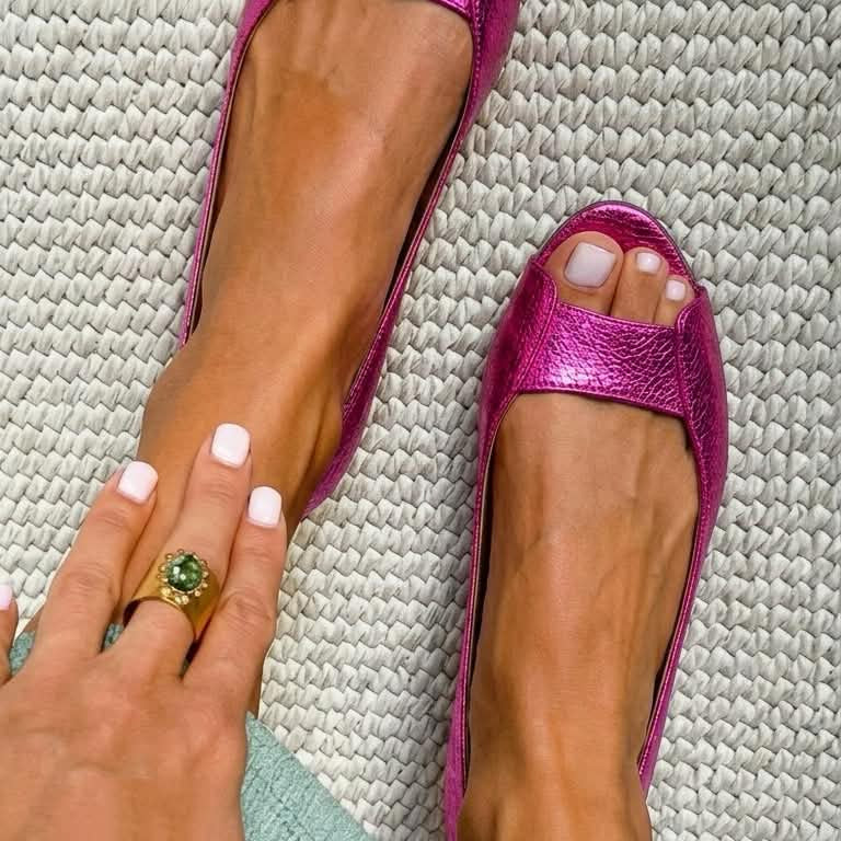 Luisa | Sandali comfort dorati — 4