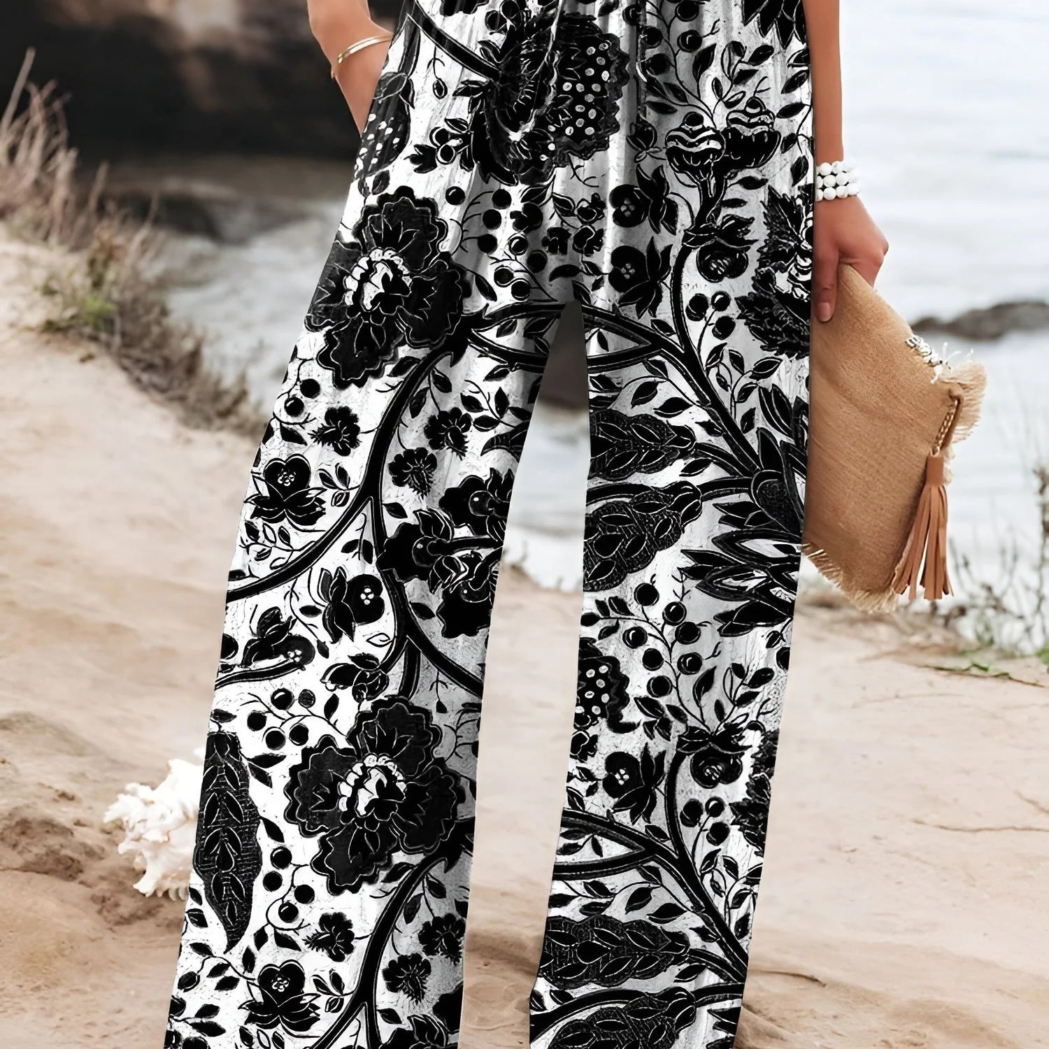 Philippa | Pantaloni comodi in lino — 1